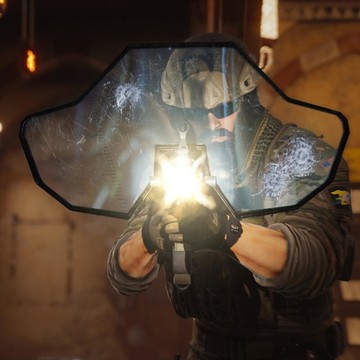 【川澤百貨】小七cos彩虹6六號道具黑胡子槍盾牌cosplay遊戲周邊zw03快拆高強度護板