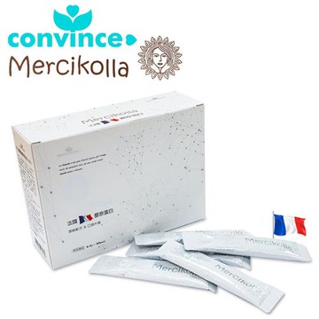康心法國頂級水解膠原蛋白 Mercikolla胜肽粉包 Hydrolyzed Collagen(30包/盒)(1包/6.5g)