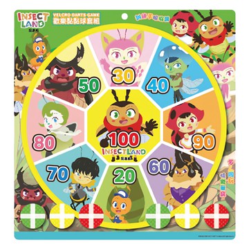 Insect Park 昆蟲島 樂黏黏球套組 大型  黃色  1組