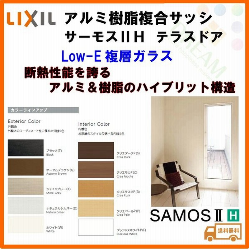 勝手口ドア テラスドア 寸法 W730 H2230mm サーモス2h リクシル トステム 樹脂アルミ複合サッシ 断熱 半外型 Low E複層ガラス リフォーム Diy 通販 Lineポイント最大0 5 Get Lineショッピング