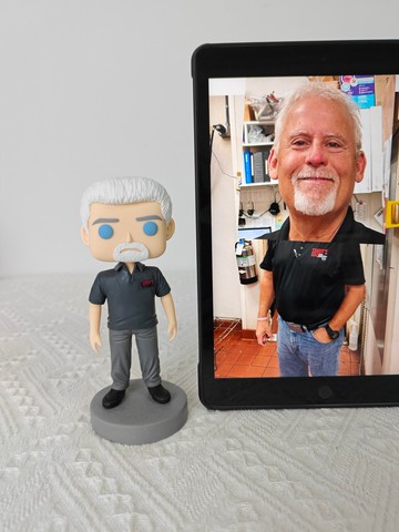 【客製化3D人像公仔】訂製手工Funko Pop男生朋友老公生日禮物