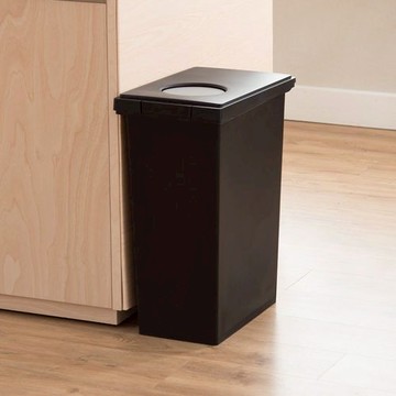 TONBO｜UNEED系列圓孔雙用型防臭垃圾桶45L