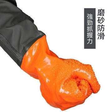 統編發票 【防水耐用手套】防刺水產專用廚房防刺耐磨防滑加厚手套勞保工作 防滑手套 抓魚手套 防水手套 趕海手套 防夾手套