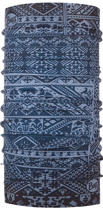 【【蘋果戶外】】BUFF BF117932 西班牙 NEW 經典頭巾 Plus 魔術頭巾 丹寧圖紋 四向彈性UPF50+