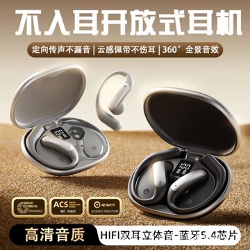 無線藍牙耳機OWS開放式掛耳跨境降噪運動不入耳耳機Ai智能翻譯