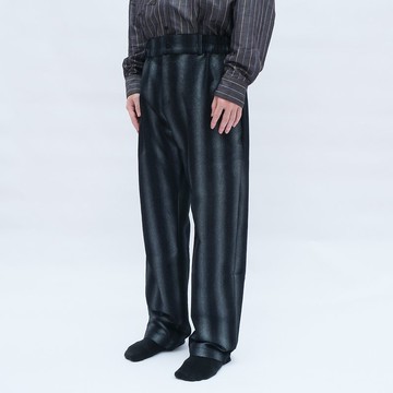 KAIKAI - MASQUERADE - 漸變條紋牛仔闊腿褲