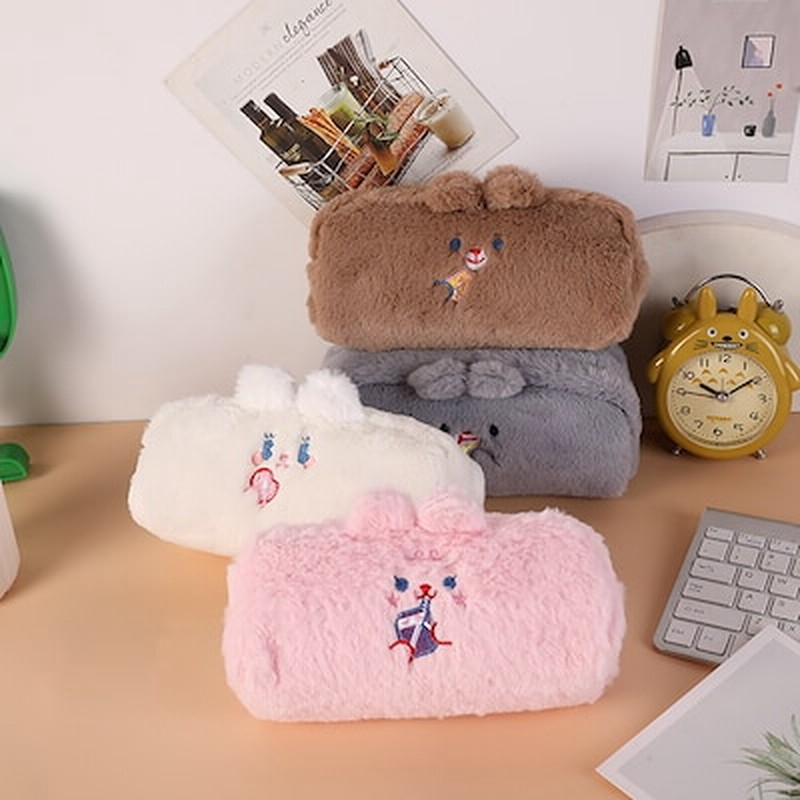 Ins日本の高価値ぬいぐるみ筆箱韓国のかわいい女の子の心大容量の筆箱学生文房具 通販 Lineポイント最大1 0 Get Lineショッピング