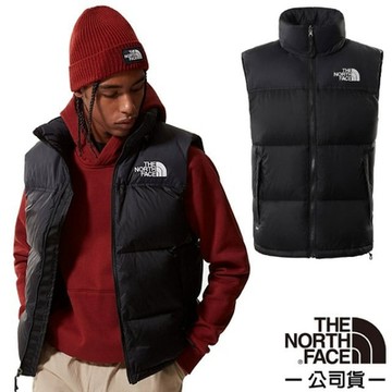 【美國 The North Face】男 ICON 熱賣款_經典配色透氣保暖鵝絨背心(人道羽絨).非Mammut Mont-Bell/ 3JQQ-LE4 黑 N