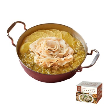 彭園 譚府酸菜白肉鍋※熟品每盒含湯汁約2000克