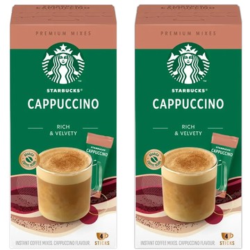 STARBUCKS 星巴克 特選系列 卡布奇諾咖啡  18g  4個  2盒