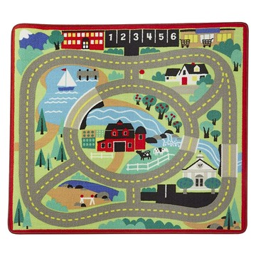Melissa&Doug 瑪莉莎 地墊  100 x 90cm  環繞社區