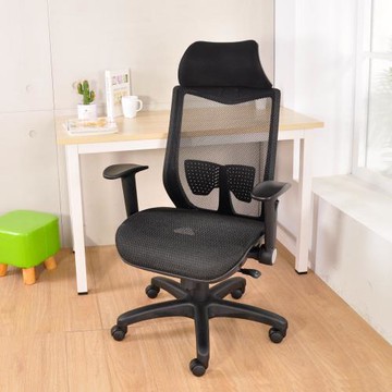 LOGIS 飛鯨護腰特級全網電腦椅 辦公椅 主管椅 A680