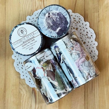 季季Chichi // MAGZINE STYLE no.2 // 亮面PET膠帶 7.5公分