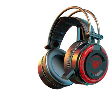 頭戴式電腦7.1聲道游戲電競耳機筆記本usb吃雞耳機有線帶話筒廠家【宜家良品百貨】