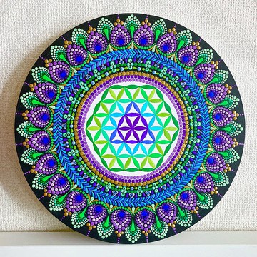 覺醒點曼陀羅生命之花30cm