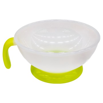 Combi 康貝 優質易握學習碗 PP塑膠 適用年齡12個月以上  綠色  1個