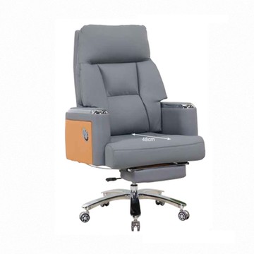 AS DESIGN雅司家具-照英皮製辦公椅-73*75*120-126cm