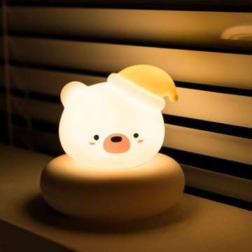 【美家家電】美家家電 小巧可愛萌寵伴睡燈 小夜燈 睡眠燈 伴睡燈 - 小熊