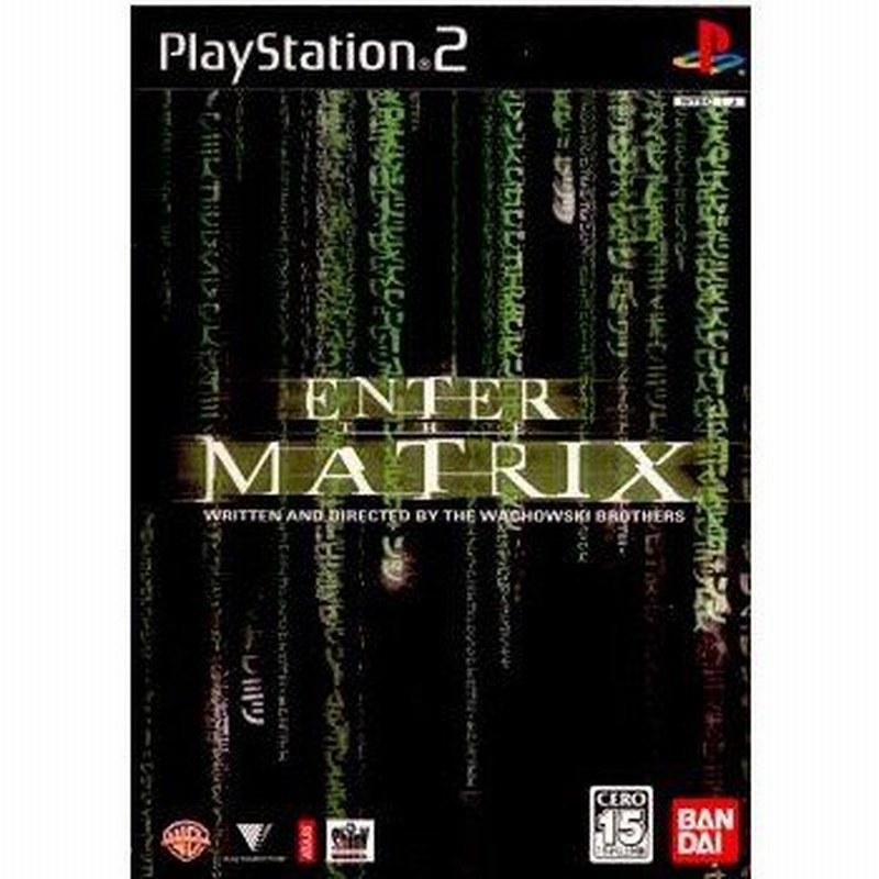 中古即納』{PS2}ENTER THE MATRIX(エンター ザ マトリックス)(20030619 