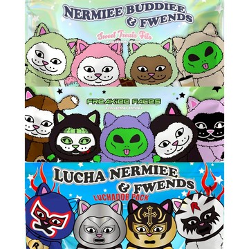 現貨 RIPNDIP NERMIEE MYSTERY BAGS 盲盒 吊飾 娃娃 中指貓 台灣總代理-ALL