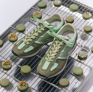 NEW BALANCE 休閒鞋 NB 471 草綠 麂皮 復古鞋 女 U471AP