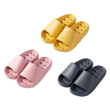 加厚胖胖排水彈力減壓舒適拖鞋- 多色任選