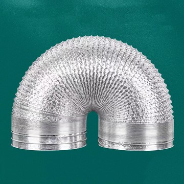 居家家吸油煙機配件8寸通風管 廚房鋁箔伸縮排氣1.5米長風管/排氣管/排風管