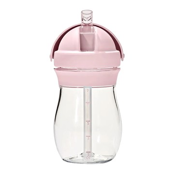 OXO tot Transitions 寶寶啾吸管杯  煙灰粉  290ml  1個