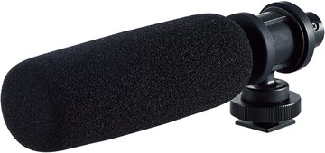 日本代購 空運 ELECOM HS-MC10BK 槍型 超指向性 麥克風 3.5mm 手機 收音 錄影 攝影 自拍 拍片