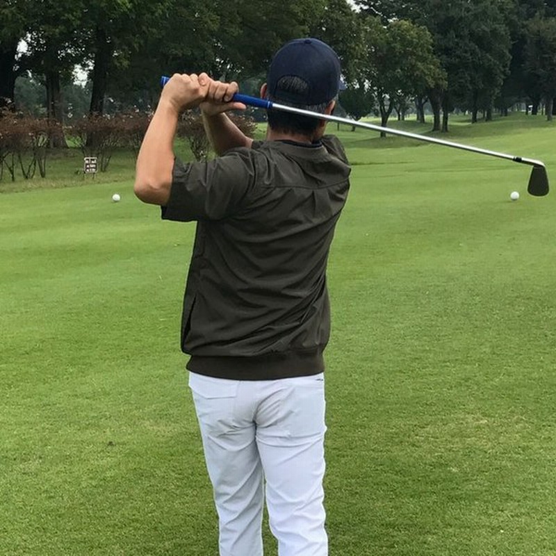 秋ゴルフにおすすめ Ma 1風 半袖プルオーバー 通販 Lineポイント最大0 5 Get Lineショッピング