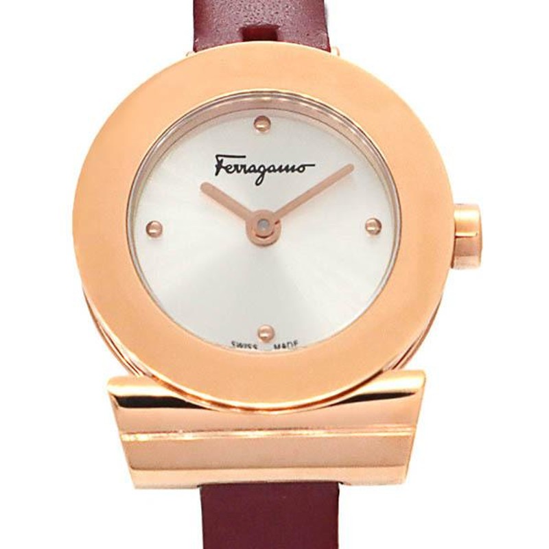 期間限定P10倍》フェラガモ Ferragamo レディース腕時計 Gancino