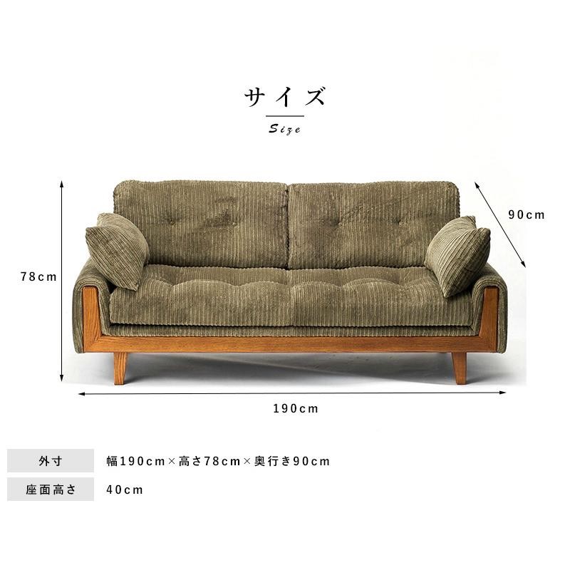 バーゲン ACME Furniture WINDAN feather SOFA 3Pソファ - ソファ