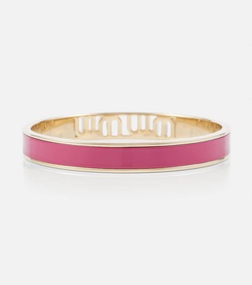 Miu Miu Logo enameled bracelet