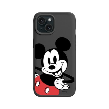 iPhone 15 SolidX 黑 - 迪士尼-米奇 Mickey - Look at the camera-米奇