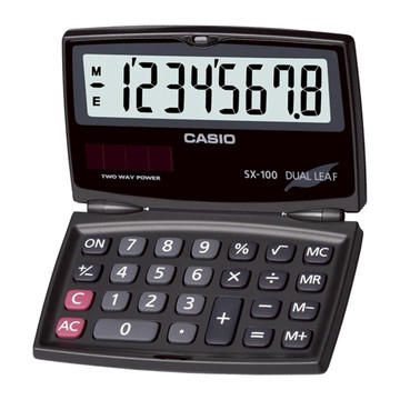 CASIO 計算機SX-100 (8位數) (國家考試指定機型)