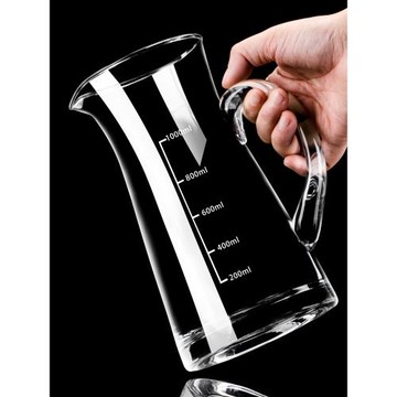 大容量帶刻度紅酒醒酒器倒酒器加厚玻璃白酒分酒器老酒勾兌分酒壺