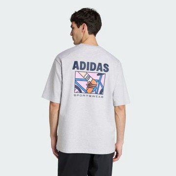 【adidas 愛迪達】 短袖上衣 T恤 男 KE4340