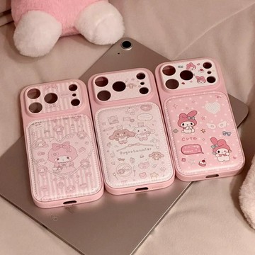 甜美少女粉 秒變蘋果17 美樂蒂 甜品兔 小羊 KT貓 iPhone17 16 15 14 13 Pro max 手機殼