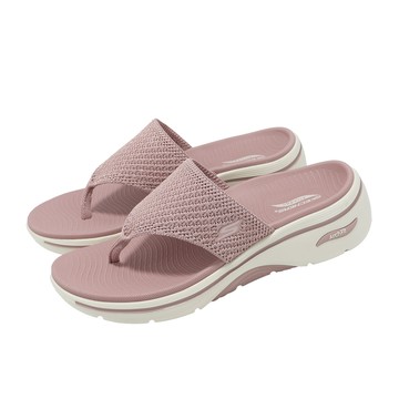 [ACS] Skechers 涼拖鞋 Go Walk Arch Fit 2 女鞋 粉紅 白 人字拖 夾腳拖 140861MVE