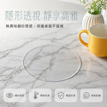 台灣出貨✨ 透明矽膠杯墊 防燙隔熱墊 防滑餐盤墊 茶壺茶杯托盤墊 10cm 20cm 多規格