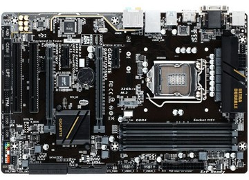 {保固一年 可打統編}Gigabyte/技嘉H170-HD3  DDR4主板1151/M.2支持I5 I7 6 7代CPU