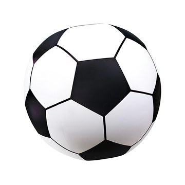 巨大充氣球 70cm  足球  1個