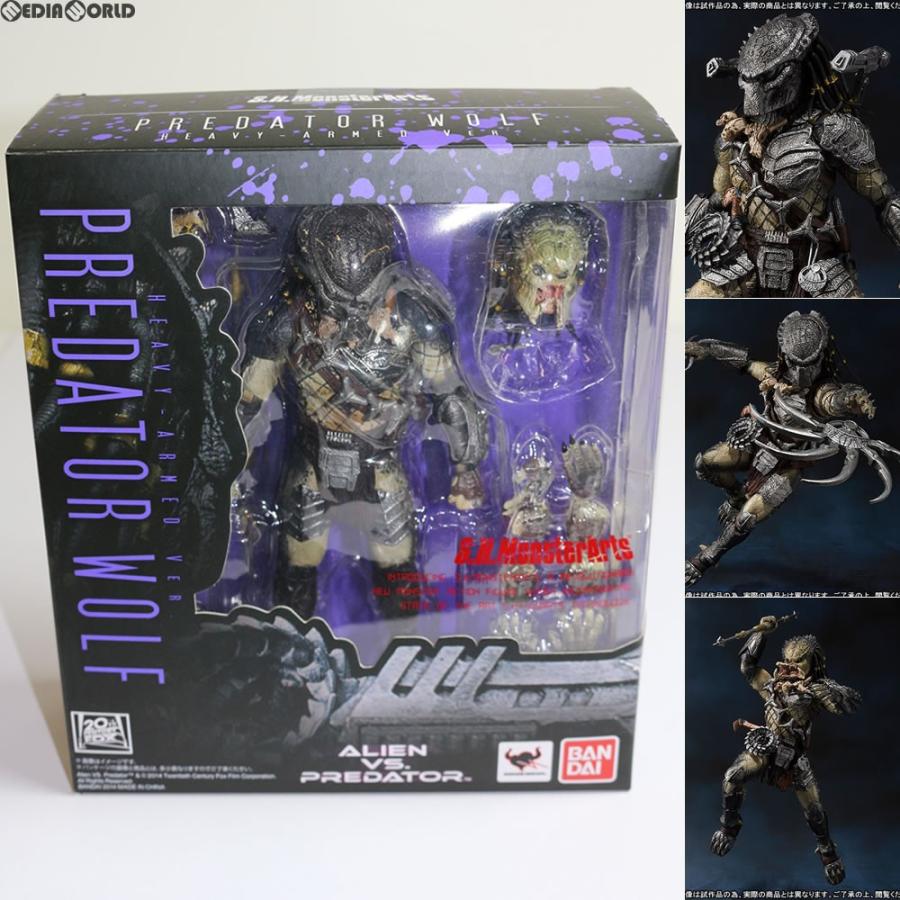 『中古即納』{FIG}魂ウェブ商店限定 S.H.MonsterArts(モンスターアーツ) プレデター ウルフ 重装備Ver. エイリアン VS  プレデター 可動フィギュア バンダイ | LINEブランドカタログ