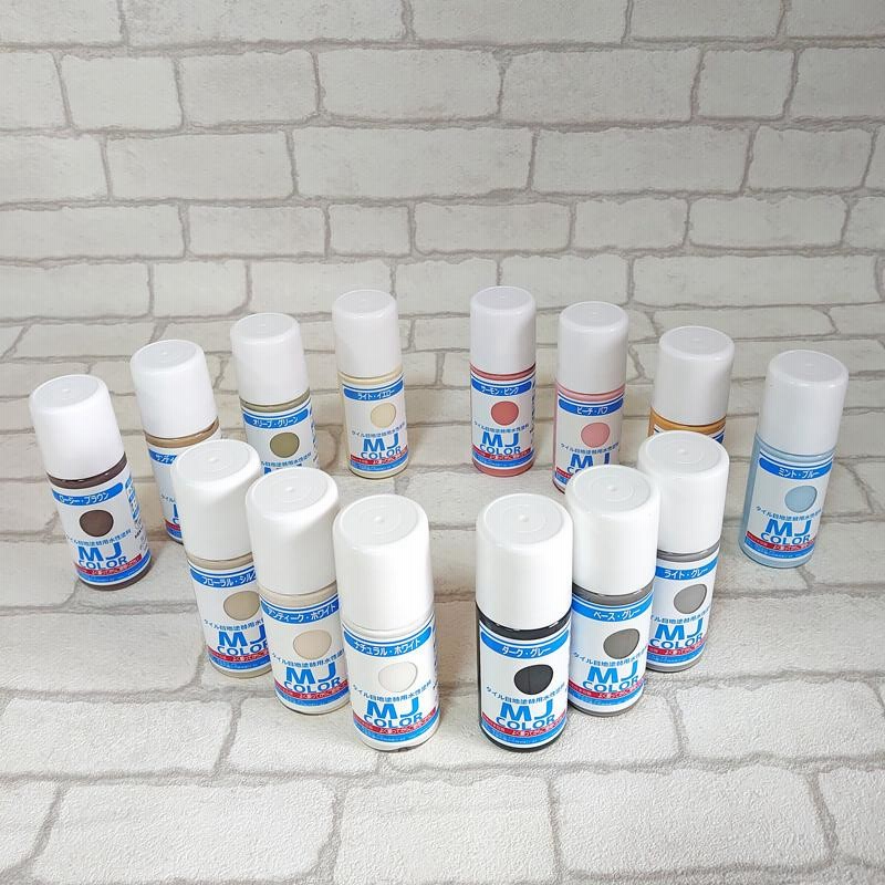 【SALE／71OFF】 MJカラー 70g 500g 1000g 4000g セット タイル目地 コンクリート塗替え用水性塗料 全14色 目地 リフォーム プチリフォーム DIY 目地色