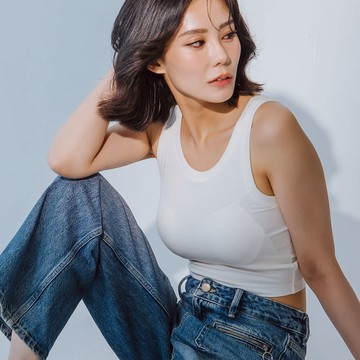 有感衣 彈力螺紋短版BRA TOP A204 (白)