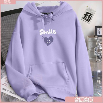 新款特價✨秋冬大學T韓系衛衣女春季女裝2024新款秋冬加絨紫色連帽女款外套春裝小個子