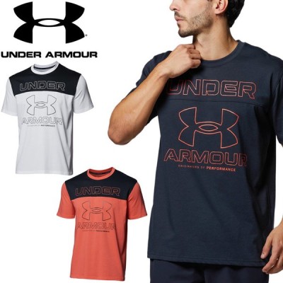 半袖 Tシャツ メンズアンダーアーマー Underarmour ヘビー ウエイト チャージドコットン ビックロゴt スポーツウェア トップス トレーニング ジム 男性 通販 Lineポイント最大get Lineショッピング