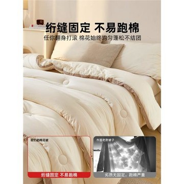 100%全棉新疆棉花被純棉被子春秋被冬被冬天冬季被芯棉被2025新款