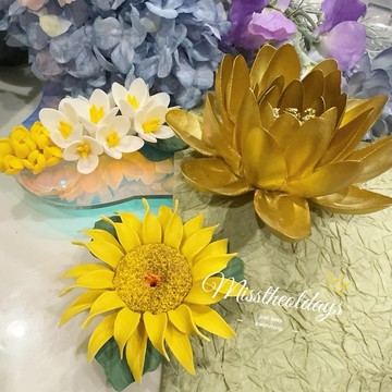 「周邊」招財好運神器⭐️絕美 香插 蓮花 花型香插 供奉 佛牌 供奉桌