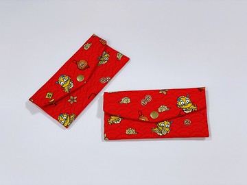 龍年 黃金龍 賀新年 紅包袋/收納袋/存摺袋 可免費刺